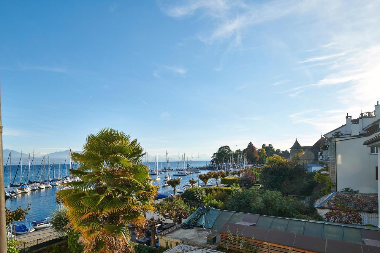 Romantik Hotel Mont Blanc Au Lac Morges Eksteriør bilde