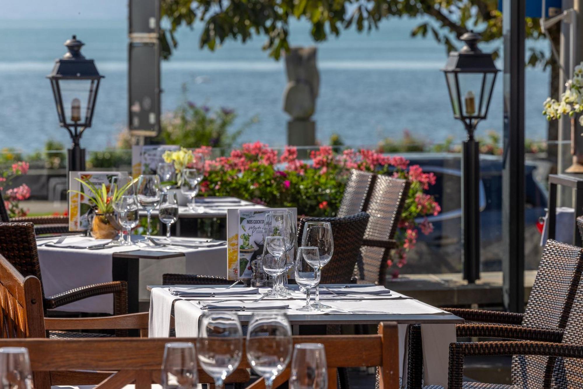 Romantik Hotel Mont Blanc Au Lac Morges Eksteriør bilde