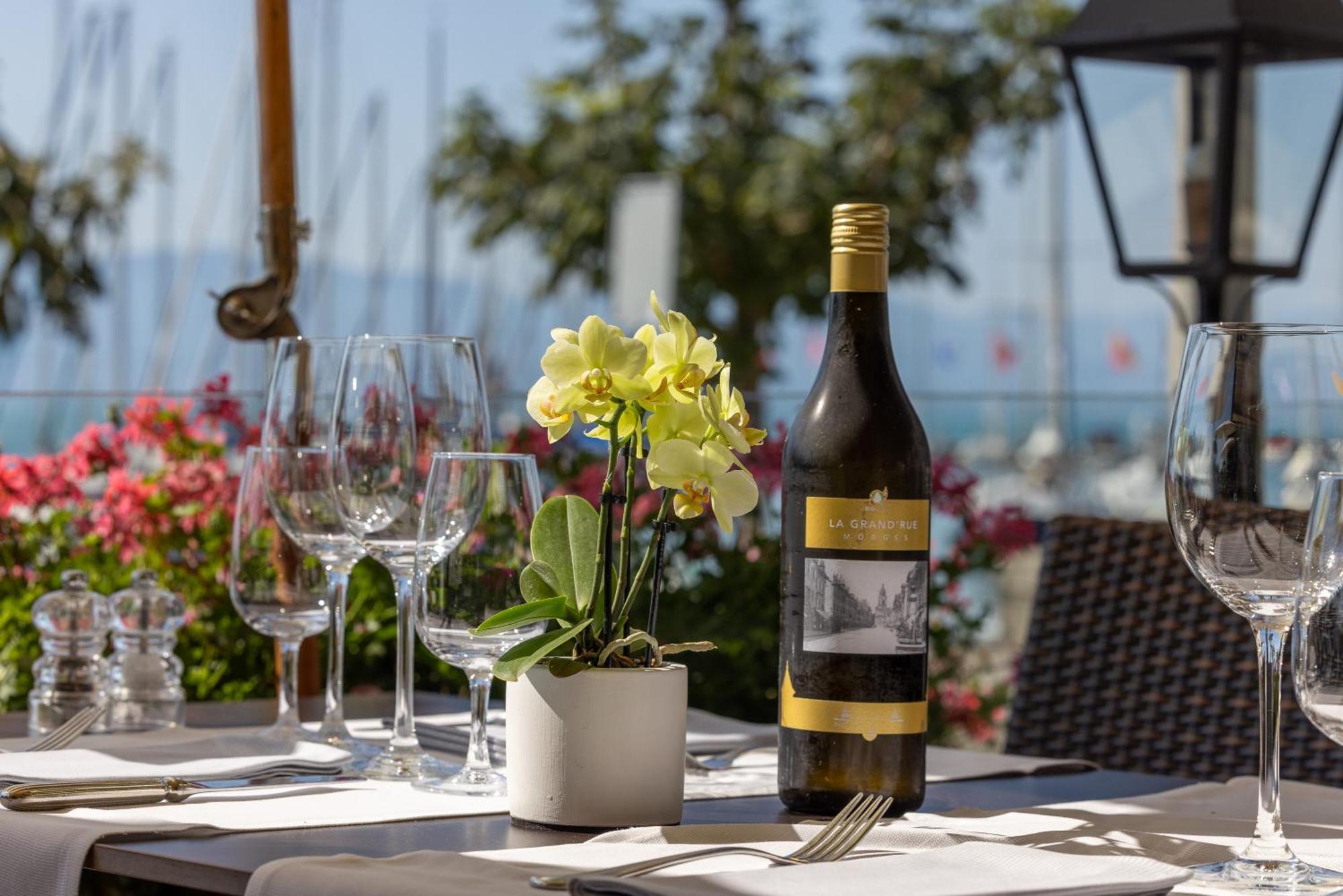 Romantik Hotel Mont Blanc Au Lac Morges Eksteriør bilde