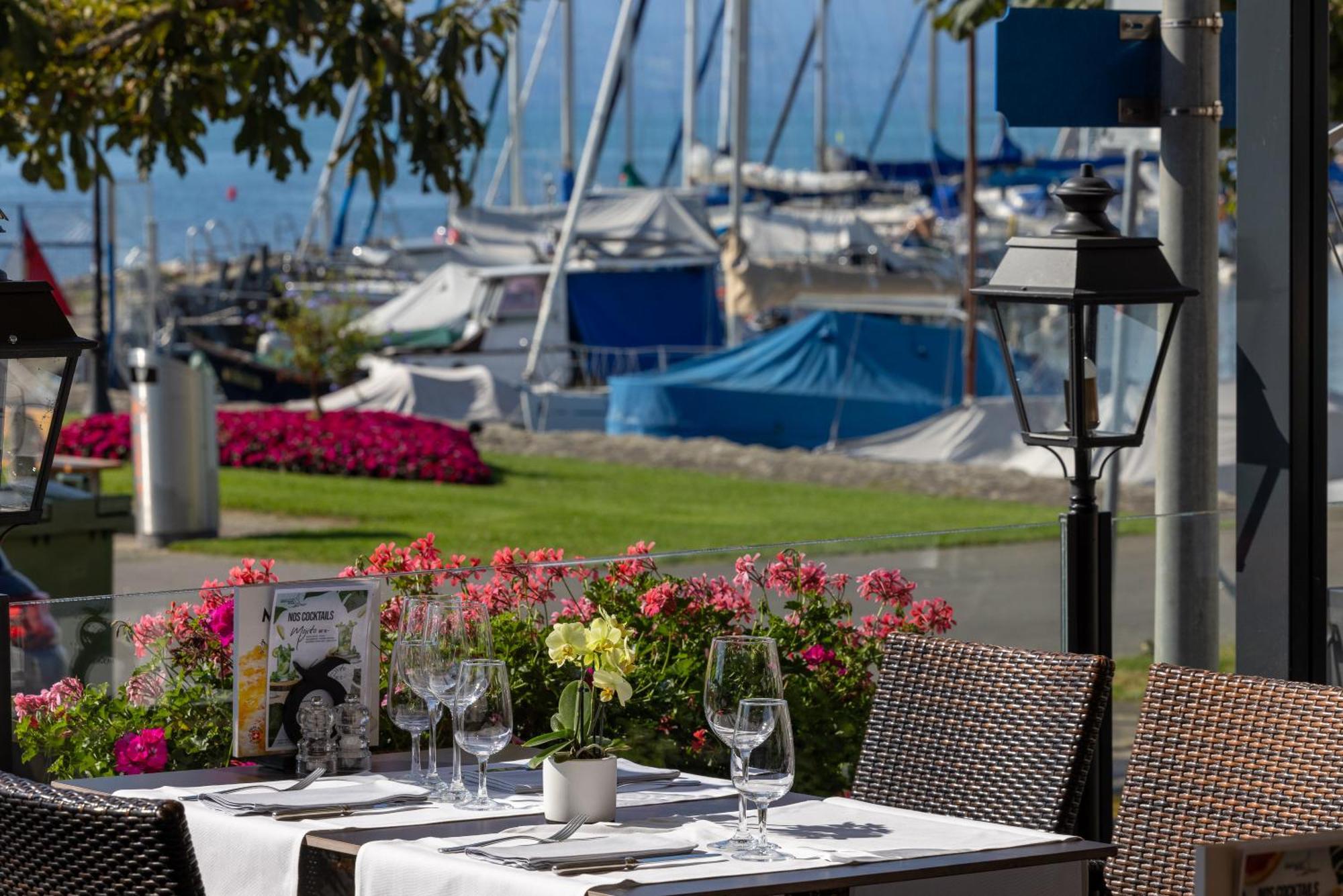 Romantik Hotel Mont Blanc Au Lac Morges Eksteriør bilde