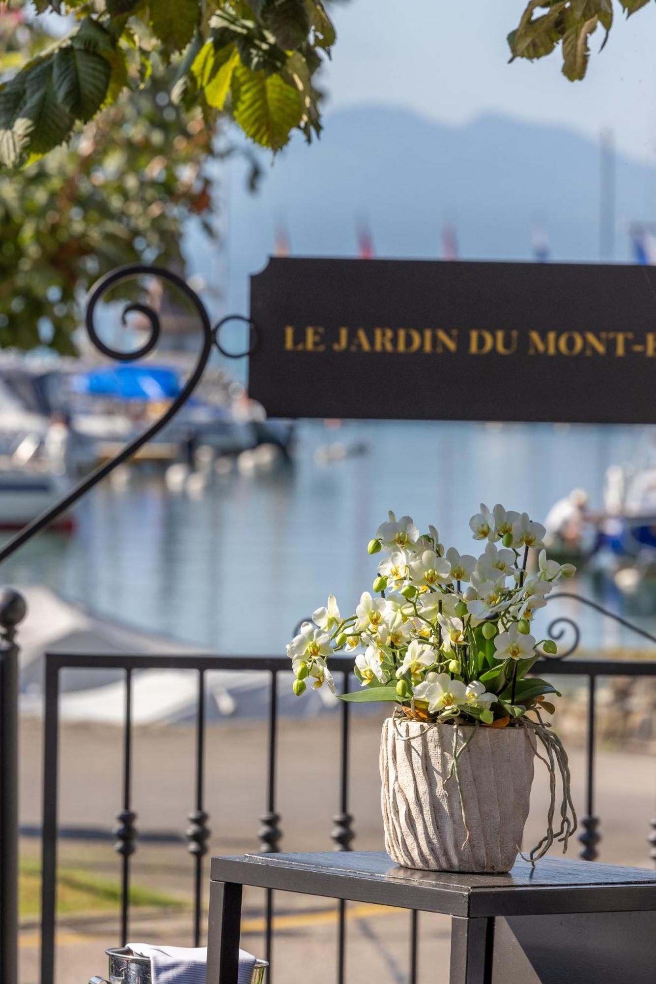 Romantik Hotel Mont Blanc Au Lac Morges Eksteriør bilde