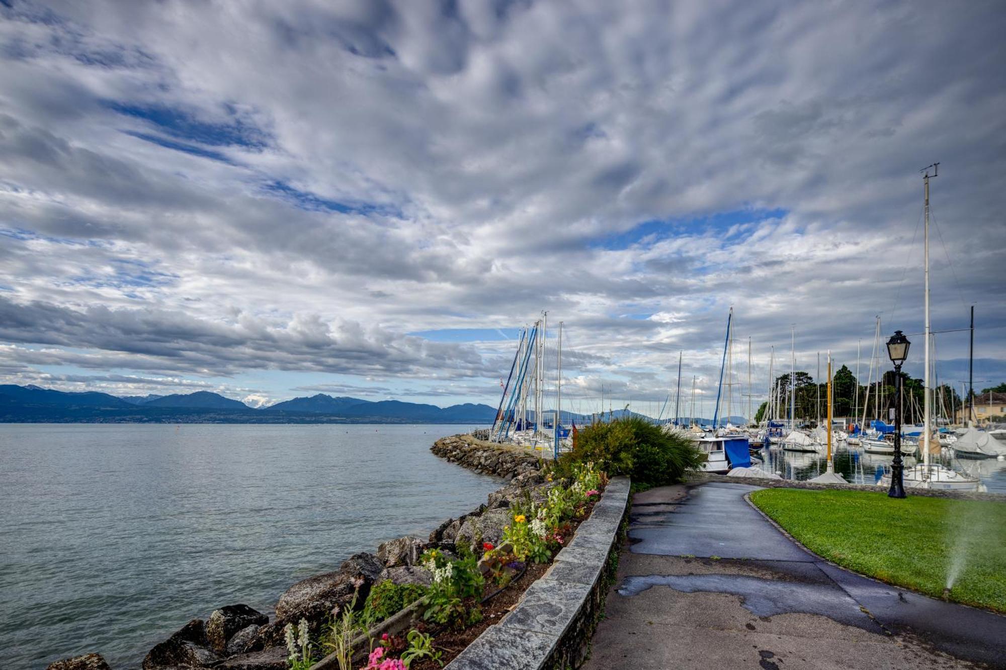 Romantik Hotel Mont Blanc Au Lac Morges Eksteriør bilde