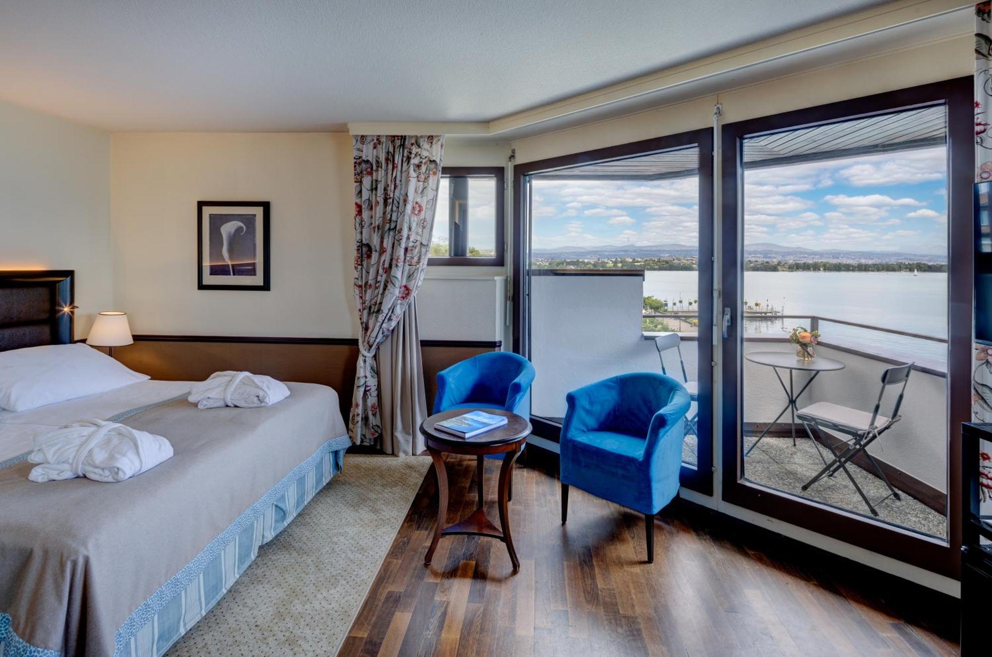 Romantik Hotel Mont Blanc Au Lac Morges Eksteriør bilde