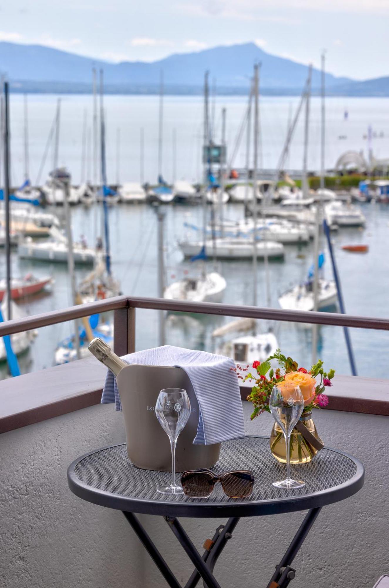 Romantik Hotel Mont Blanc Au Lac Morges Eksteriør bilde
