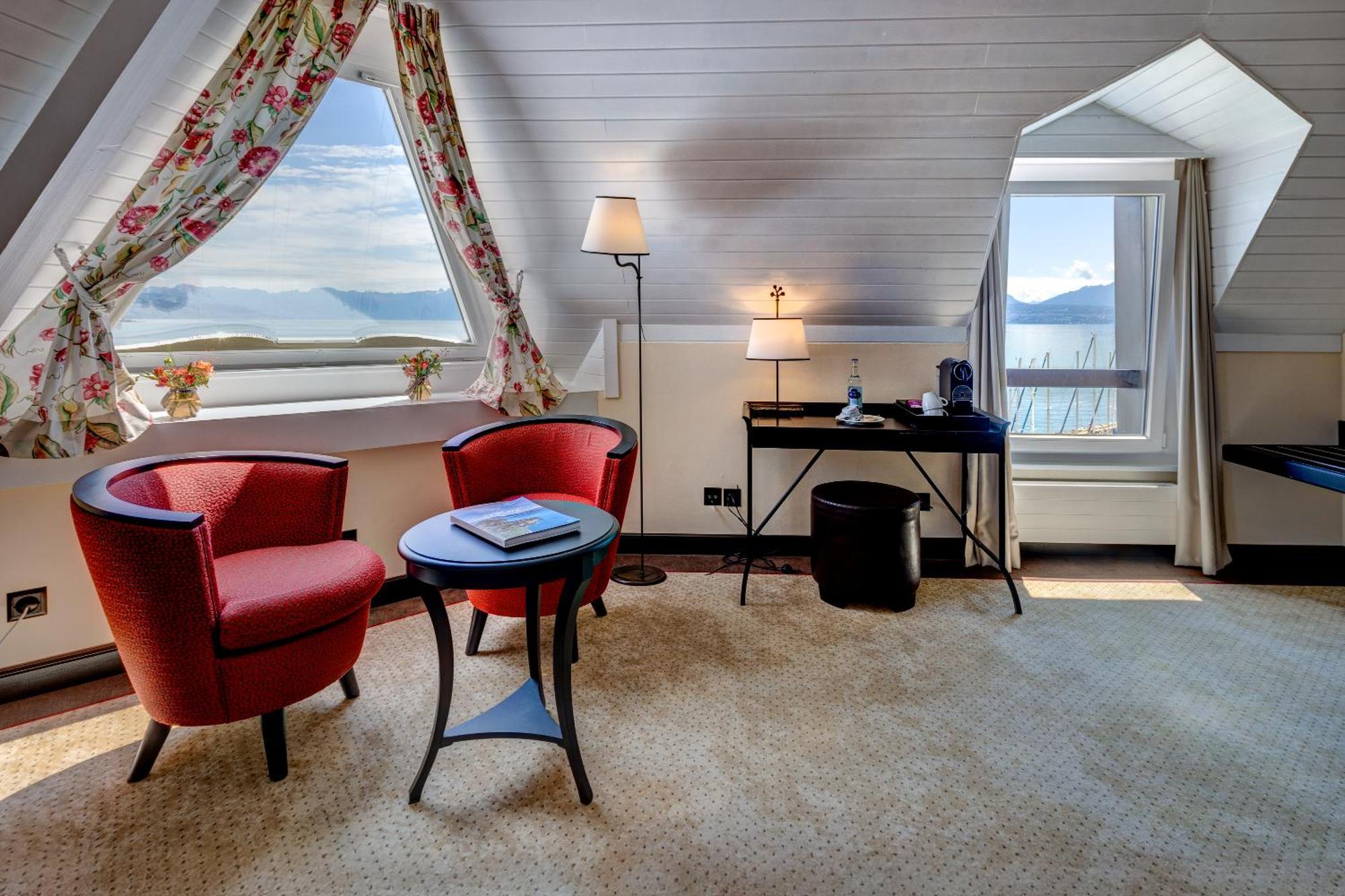 Romantik Hotel Mont Blanc Au Lac Morges Eksteriør bilde