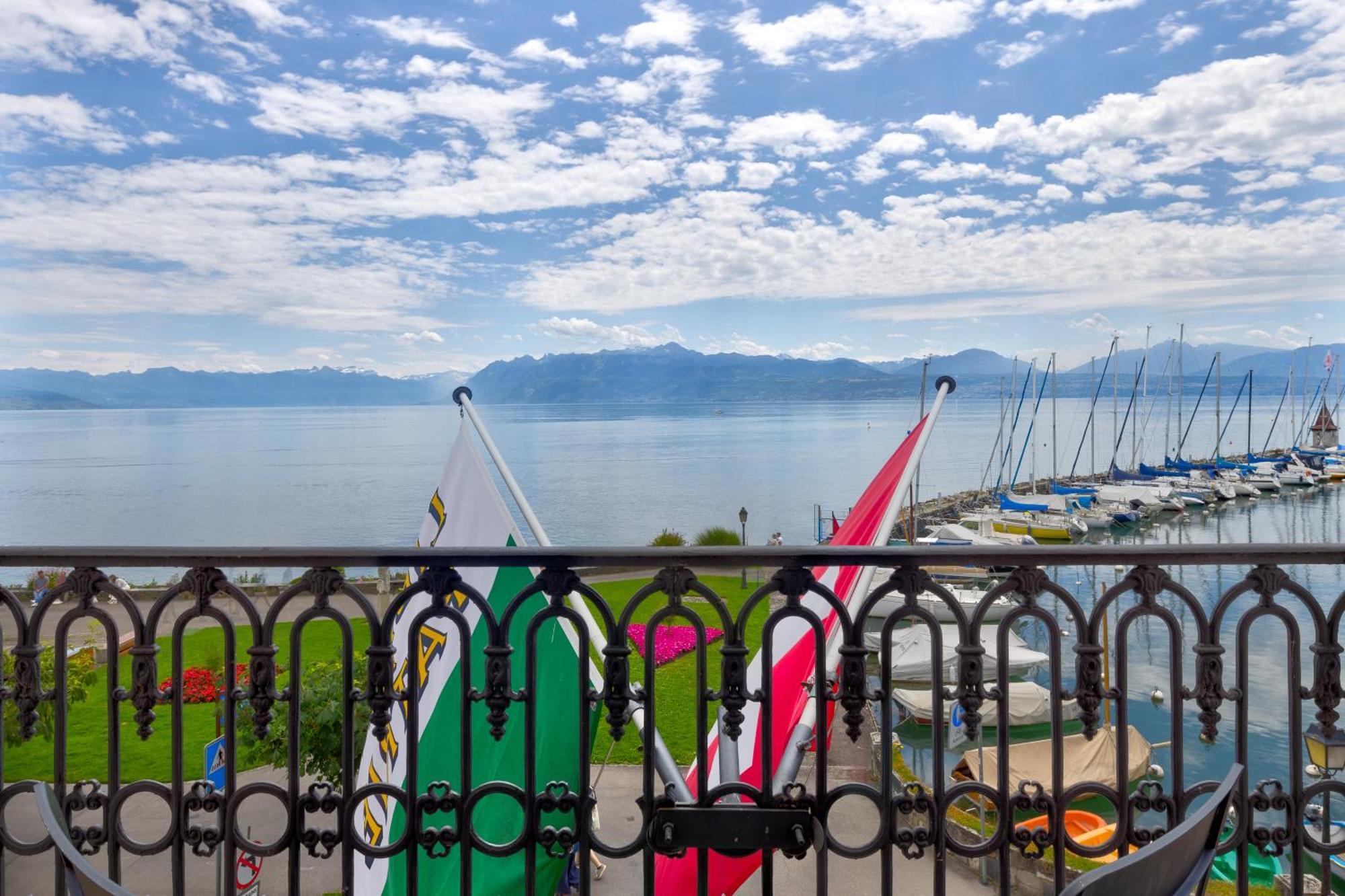 Romantik Hotel Mont Blanc Au Lac Morges Eksteriør bilde