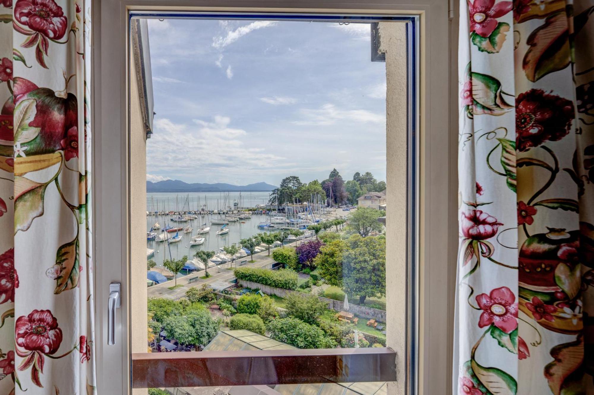 Romantik Hotel Mont Blanc Au Lac Morges Eksteriør bilde